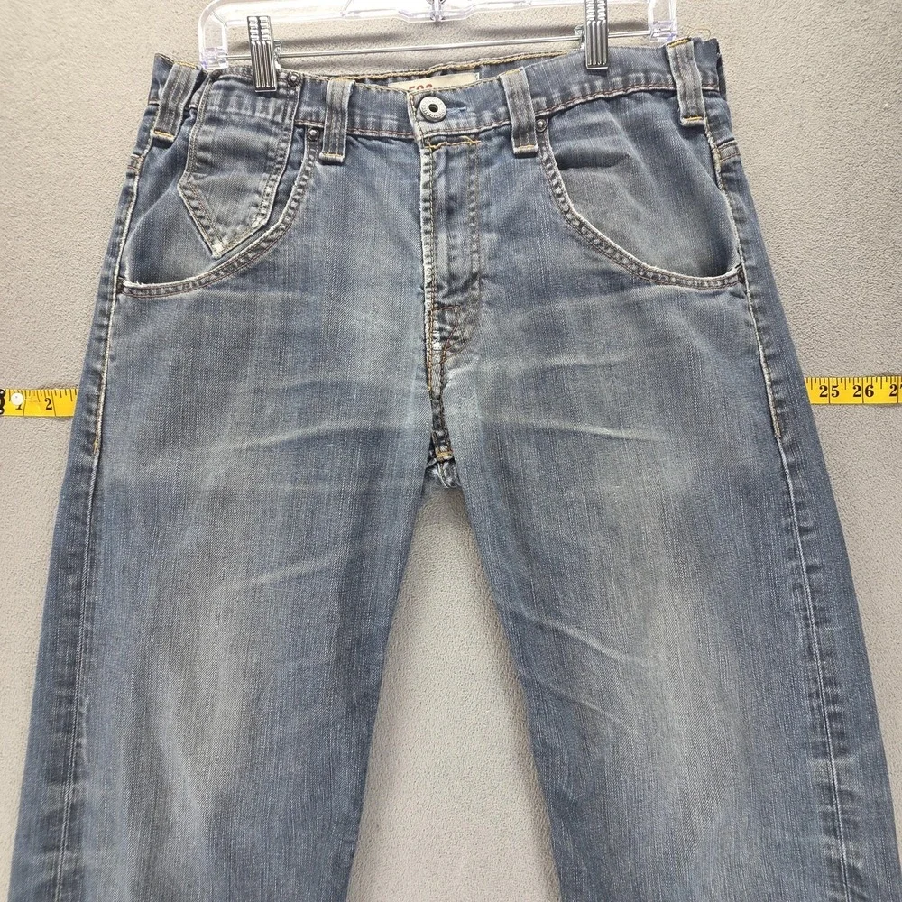 Vintage Levis Engineered Jeans Mens 32x32 Blue 503 Buckle Back Flap Pockets